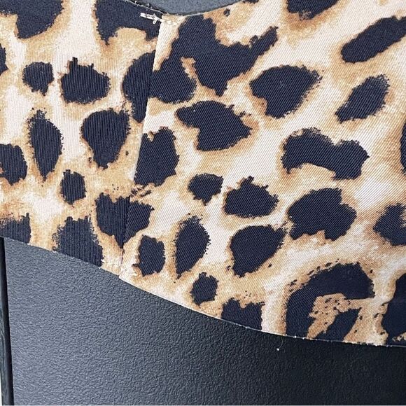 Victoria’s Secret Leopard Print Women's Seamless Bralette Cream Brown 32A - Picture 6 of 15